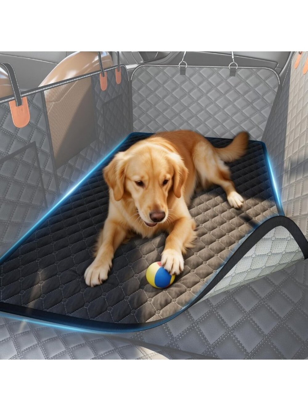 Waterproof Multi-Purpose Dog Mat for Car, Sofa & Outdoor | Non-Slip Pet Bed